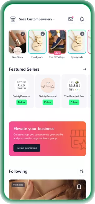 Front interface